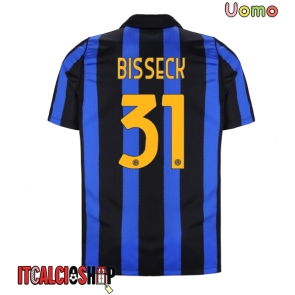 Inter Milan Yann Bisseck #31 Prima Maglia 2026-27 Manica Corta Inter Milan Yann Bisseck #31 Prima Maglia 2026-27 Manica Corta